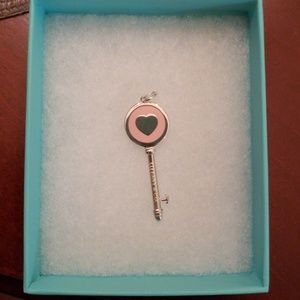 Brand new Tiffany and co enamel key